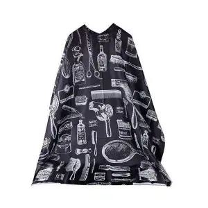 [하프클럽/]미용실 전용 블랙 가운 아띠블 전문 미용 헤어컷