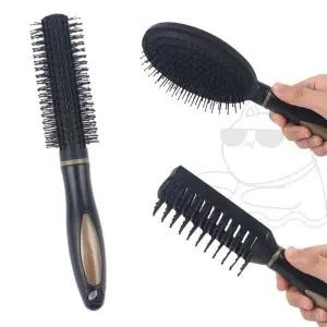 [하프클럽/]두피 마사지 헤어빗 저자극 웨이브 스타일 관리용 빗 미용실 헤