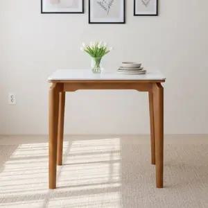 [텐스페이스]보루네오 포세린A 세라믹식탁 800테이블 단독 BTR6017R (착불)