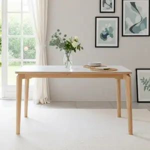 [텐스페이스]보루네오 포세린A 세라믹식탁 1400테이블 단독 BTR6018R (착불)