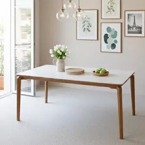 [텐스페이스]보루네오 포세린A 세라믹식탁 1800테이블 단독 BTR6019R (착불)