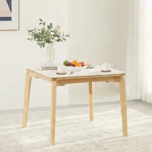 [텐스페이스]보루네오 조금낮은 800식탁 2인책상테이블 단독 BTR6033R (착불)