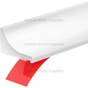 샤워 문턱 방수막 자가 접착 실리콘 배리어 도어 하단 씰 스트립 욕실 주방용