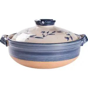 일본 세라믹 찌개 가정용 나베 전골 이중 냄비 당초 솥밥