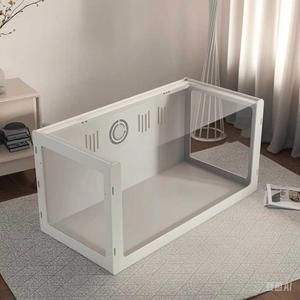 햄스터 대형 케이지 집 고슴도치 투명 릴 골든