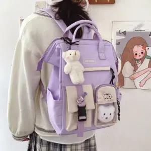 백팩 책가방 직장인 신학기 헬스백팩 남자서류 가방 고등학생 학교 노트북 여자 패션 중학생 대학생