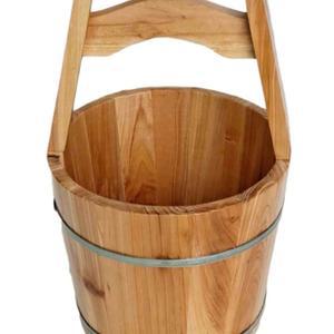 히노끼 바가지 원목 1628 목욕 노천 A 물 스쿱 뚜껑 물통