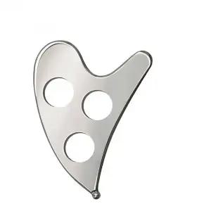 스테인리스 스틸 괄사 마사지 도구 얼굴 안마기 얼굴괄사기구