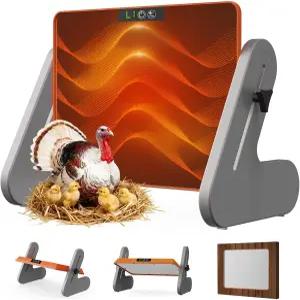 병아리를 위한 피쿠스윈 브로더 히터 온도 조절이 가능한 3가지 닭 가열 플레이트 가금류 케이지의 보온을