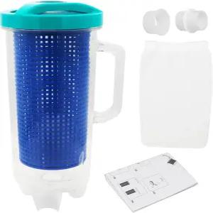 수영장 진공청소기용 비드치카 대형 잎 캐처 캐니스터 흡입 자동 및 수동 청소기용 메쉬 바구니가 있는