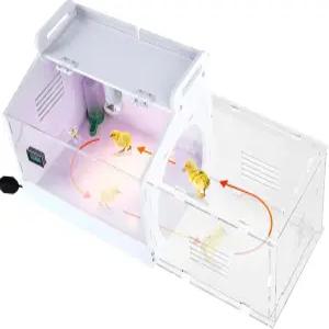 대규모 병아리 브로더 상자 메추라기 케이지 알 인큐베이터 스타터 키트 치킨 20-35