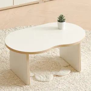 둥근 모서리 귀여운 어린이 좌식 책상 유아탁자 안전한 아기테이블