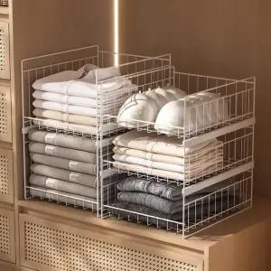 옷장 서랍장 정리함 슬라이딩 서랍 중형 0화이트 캐비닛 단