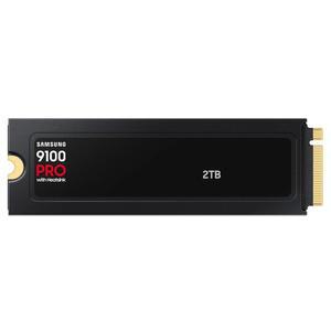 삼성 메모리 MZ-VAP2T0CW 9100 PRO 2TB 내장 SSD(히트 싱크, PCIe 5.0 x4, NVMe 2.0, 프로 및 게이머용 SSD, PC PlayStation 5와 호환, 5년 제한 보증(영국 버전) 포함)