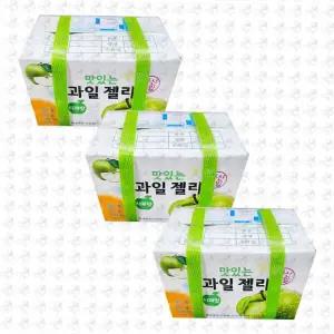 재밌는젤리 과일젤리 사과맛 75g 3개