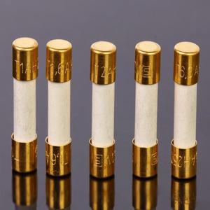 4개세트 스위스 원래 Schurte 1A-16A 5x20mm 합금 도금 발열 오디오 퓨즈