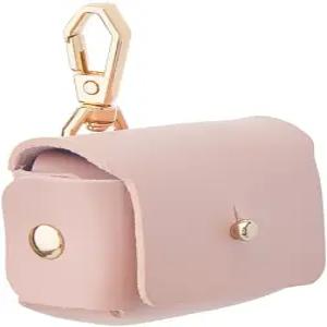 슈퍼피딩 핑크 개 링 베어러 베개 박스 - 프로포즈 및 참여를 위한 가죽 웨딩 홀더 용품