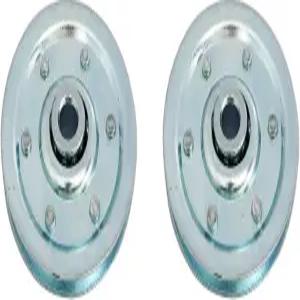 헤이우즈 2pcs 차고 문 3 시브 풀리 방청 익스텐션 스프링 휠 열림 시스템 부품