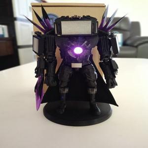 수제 1/12 스케일 화장실맨 전사 / 감시맨 타이탄 TV맨 관절형 풀세트 6인치 20cm 액션 피규어 바디