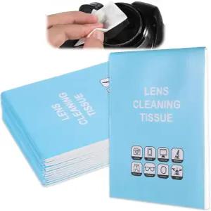 JIYIN 700매 렌즈 클리닝 티슈 페이퍼 현미경 렌용 클리너 카메라 렌 안경 컴퓨터 스크린 전자 정밀 광학