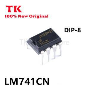 10-100Pcs LM741CN 연산 증폭기 보상형 IC DIP-8 칩   100% 품질