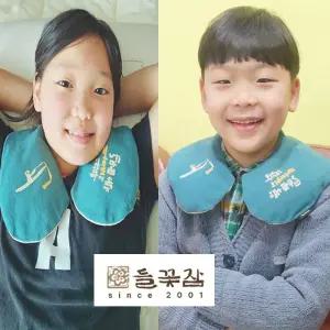 들꽃잠 어린이 어깨찜질팩 온열 온찜질 유아 아동 초등 중 학생 본사정품 직배송