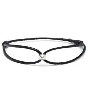 라프리마  V로고 가죽 브레이슬릿 3Y2J0Q94 KXG HYM