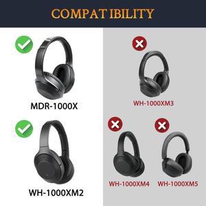 Sony MDR-1000X WH-1000XM2 헤드폰 메모리 폼 이어 쿠션용 교체용 이어 패드 고품질 이어패드 헤드셋 게임
