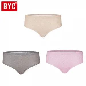 BYC 여성 미디 3매입 삼각팬티 DOLF2131