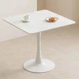 [공간미가구]러블리 세라믹 800 사각 테이블 카페 주방 식탁 인테리어 포세린 매장 커피숍 화이트