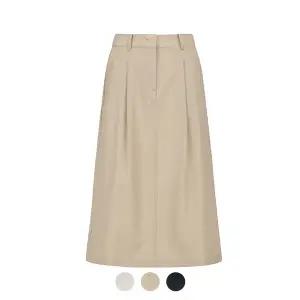 [폴햄] 여성 원턱 스커트_PHE2RR2010