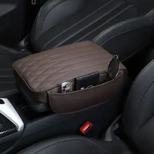 차량용 팔걸이 콘솔 쿠션 자동차용품 틈새 정리함 WFIKMP8