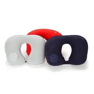 에어펌프 목쿠션 목베개 휴대용 에어베개 PP-10056 에어펌프쿠션 목베개쿠션