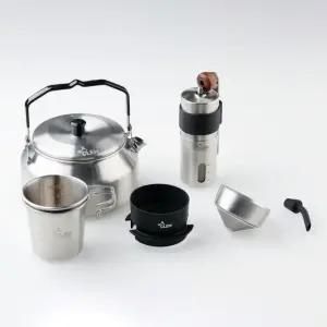 드립세트 올인원 CLEM 커피드리퍼 캠핑컵 캠핑주전자 커피그라인더 핸드드립세트