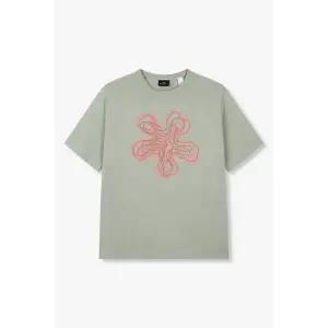 [폴스미스] 엠보 그래픽 레귤러 핏 티셔츠 라이트 그린 151480807