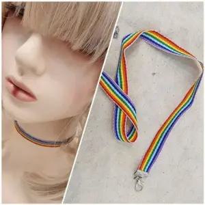 초커 목걸이 데일리 여성 포인트 할로윈 데일리초커 초커목걸이 무지개초커 포인트초커