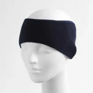 헤어밴드 네이비 고정 방한헤어밴드 폴리스 머리카락 방한헤어밴드