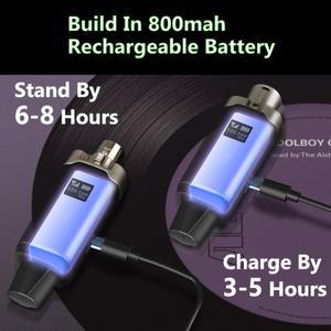 무선 마이크 변환기 다이나믹 XLR 송신기  수신기 기타 전송 어댑터