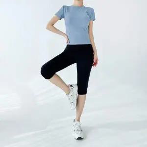 BS DHO3363 여성래시가드비치웨어요가7부바지 자체제작래쉬가드