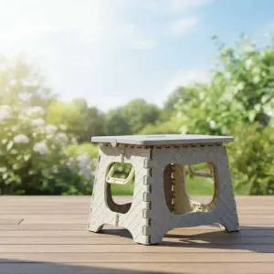 다용도 작업용 좌식 청소의자 겸용 접이식 휴대용 캠핑의자