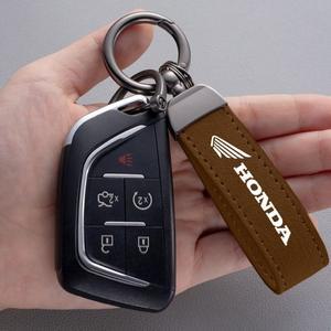 혼다 CB 아프리카 트윈 CRF1100L 스웨이드 오토바이 로고 키체인 키링 랜야드 액세서리