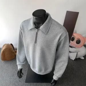 남친 칼라 상의 장식 코트 점퍼 반집업 맨투맨 금속 패피1