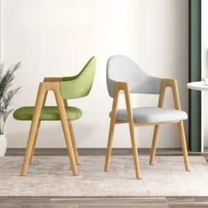 패브릭의자 모던 식탁의자 패브릭 원목 체어 디자인