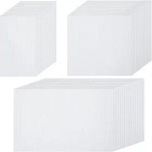 100 PCS 전기 콘센트 절연 패드 절연체 및 드래프트 실러 플레이트용 폼 개스킷 스위치 커버용 벽 플레이트