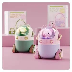 미니가습기 미니 우주선 가습기 필터 케릭터 무드등 5개