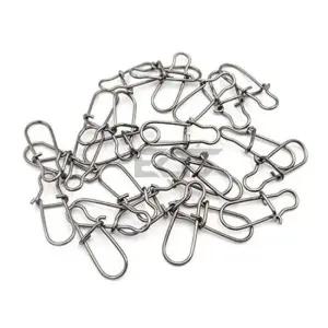 미끼교체 대용량 블랙니켈 고강도 퀵스냅 낚시 루어스냅 20봉