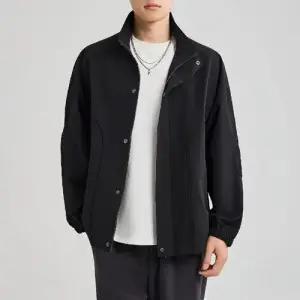 가을 빈티지 남사친 솔리드 재킷 코트 차이나 이중 점퍼 패피3