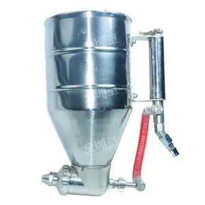 용량3L 공압 스프레이 시멘트분사기 후끼 믹서기 공사장