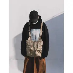 조끼 캠핑 작업복 앞치마 낚시 원예 다용도 카페 목공