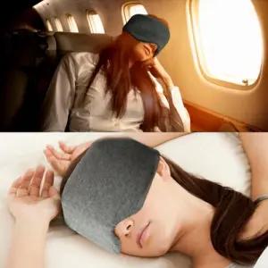 소프트터치 코튼 암막 수면안대 꿀잠 와이드안대 찍찍이 실크